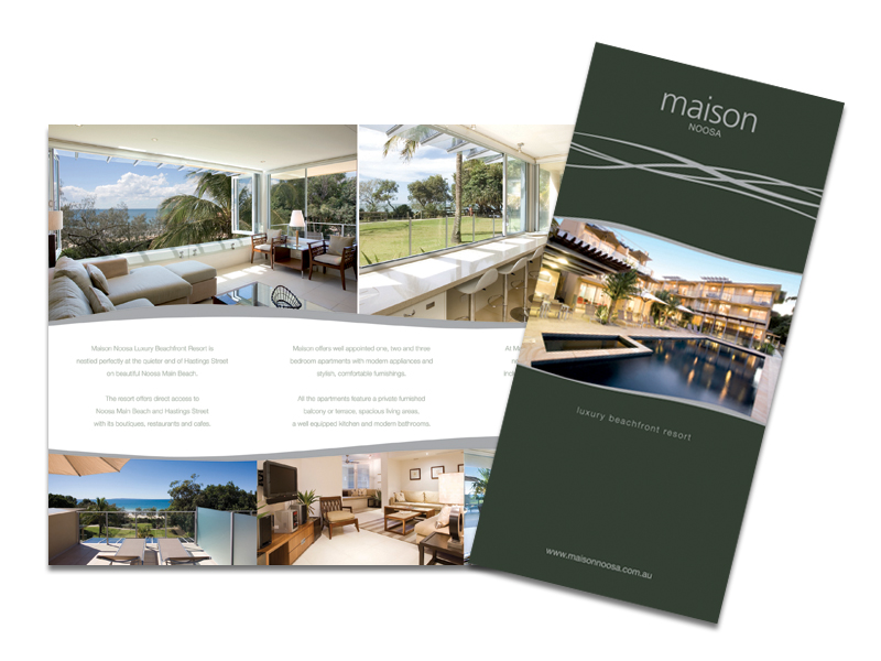 resort brochure