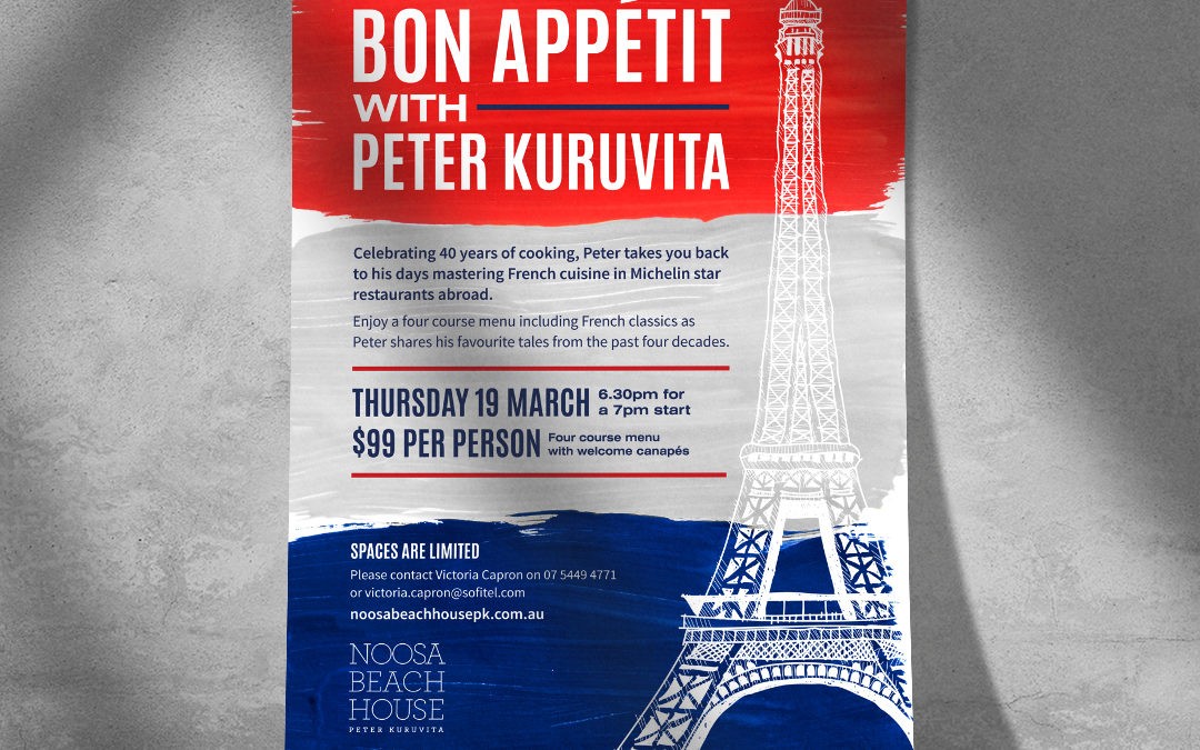bon appetit with peter kuruvita poster