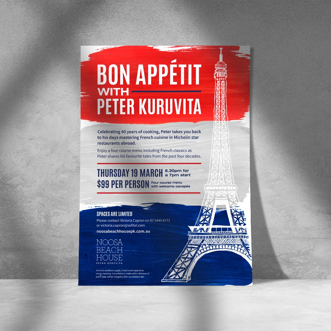bon appetit with peter kuruvita poster