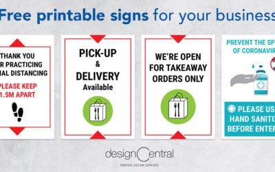 Free Covid-19 printable signs for your business