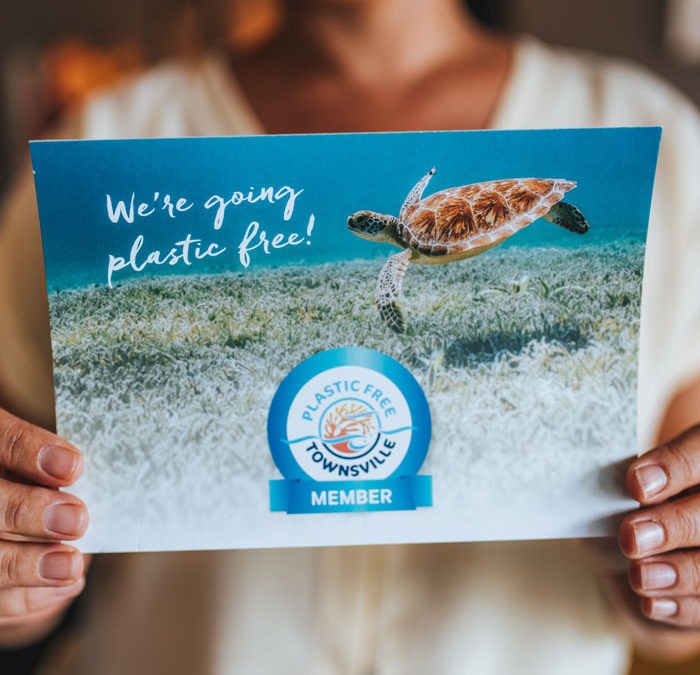Plastic Free Townsville Member Sign